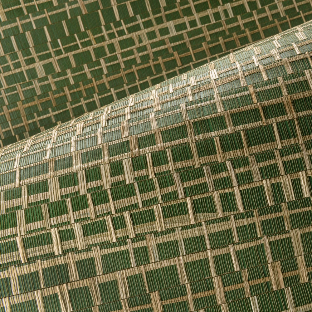 Ruban – Palmier – 48070 Exklusive Tapete aus Bast