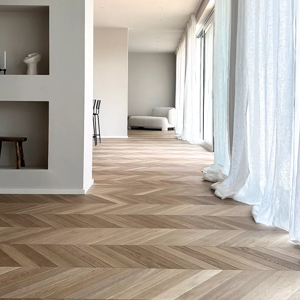 Chevron Antikparkett Räuchereiche saskia_li