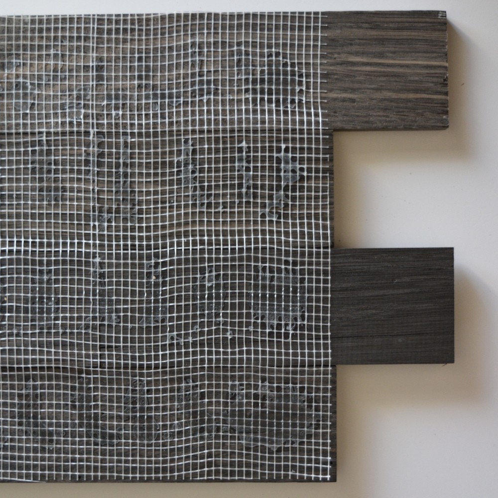 Mooreiche Harmonie - Rückseite Wandverkleidung Mooreiche schwarz