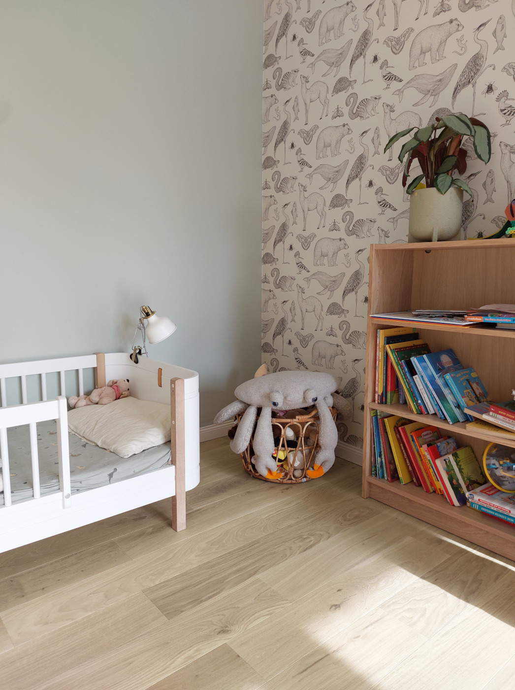 Helle Eichendielen Kinderzimmer