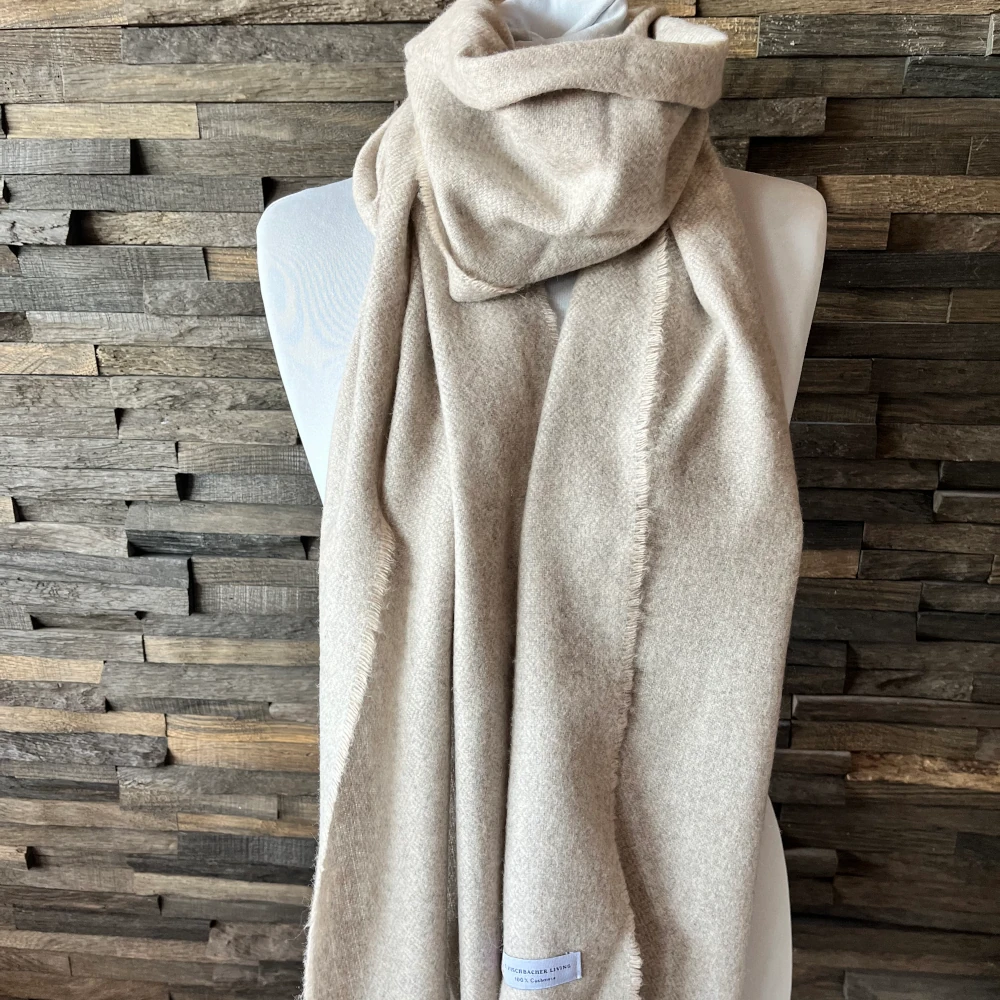 Cashmere Schal - 100 % Cashmere - Desert Sand