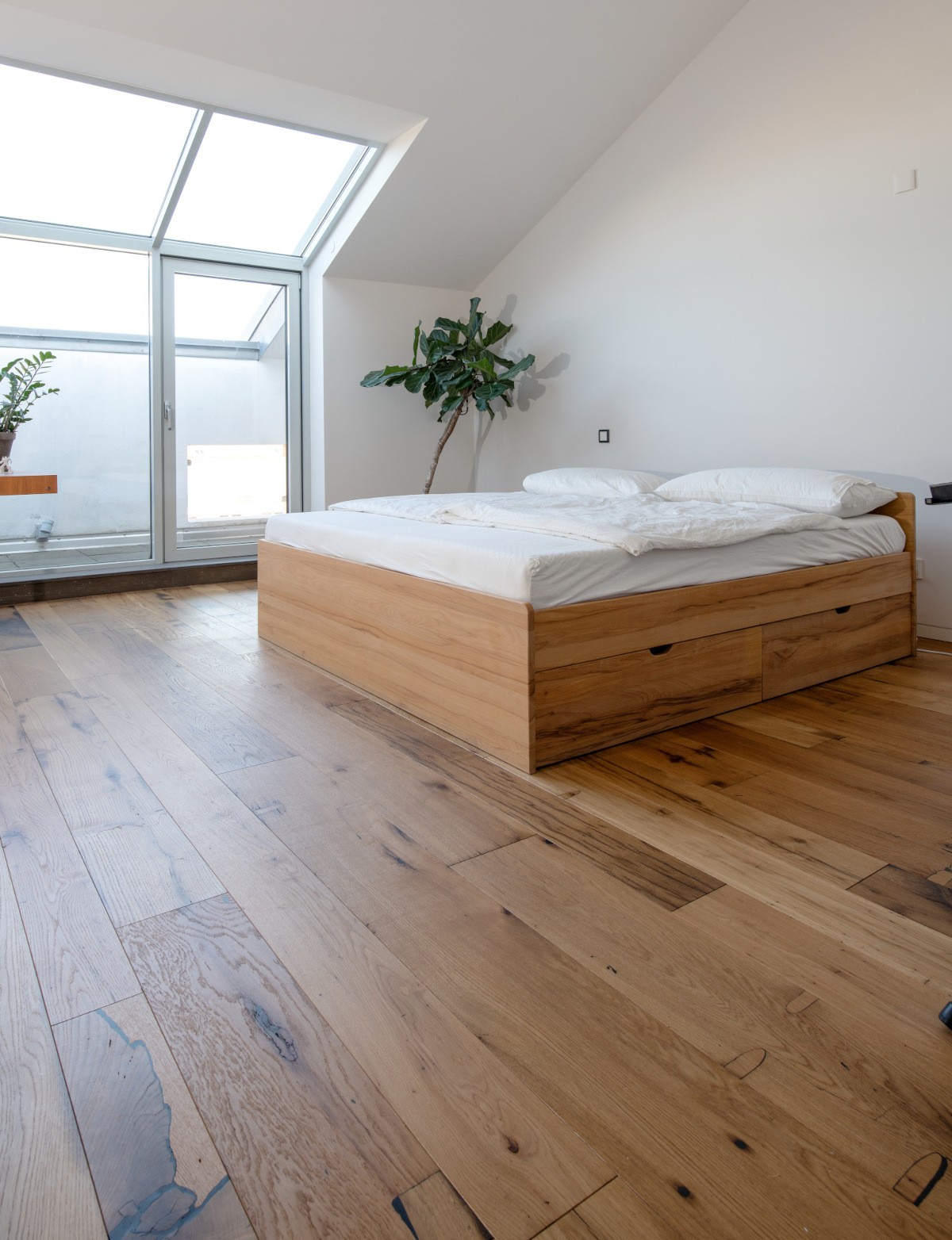 Eichendielen Altholz im Berliner Altbau Altholzparkett