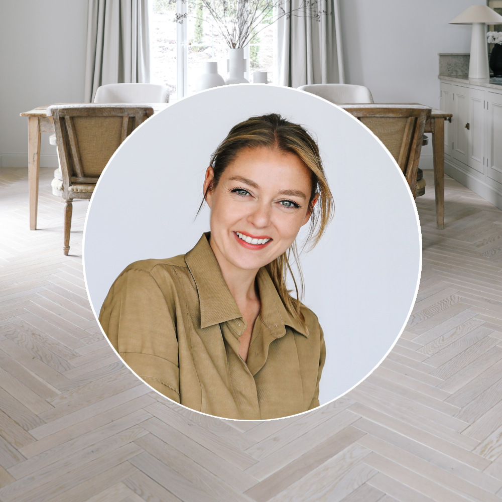 Parkett weiß antik Schweiz Villa