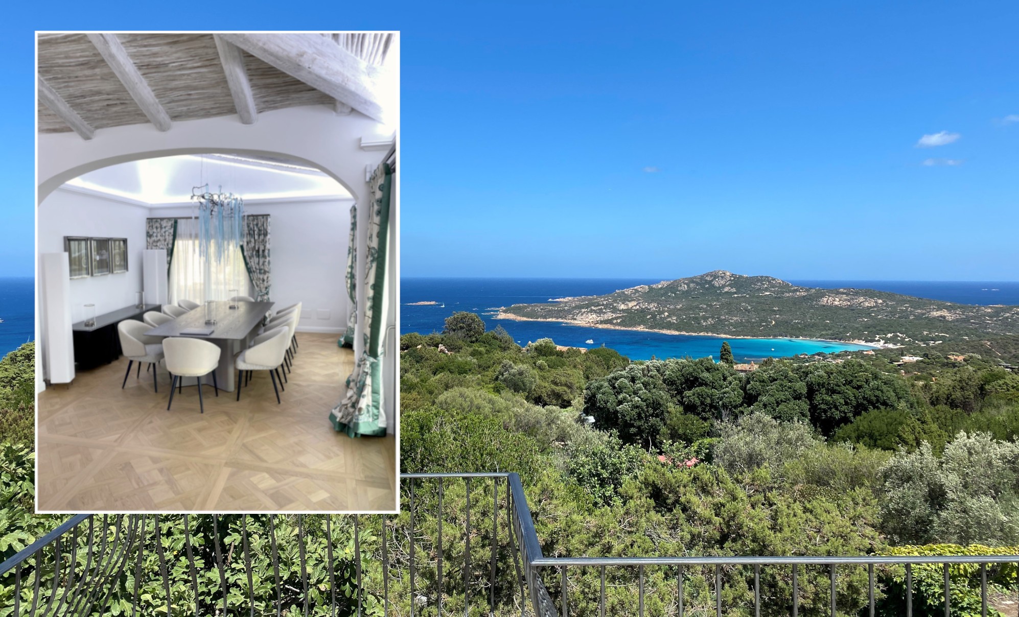 Tafelparkett Versailles, Sardinien Versaille-Tafel Eichenparkett