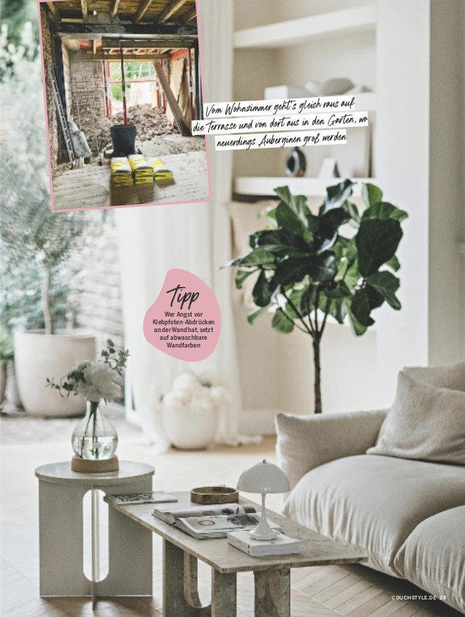 Eiche Antik Creamy Horse im Couch Magazin Presseartikel