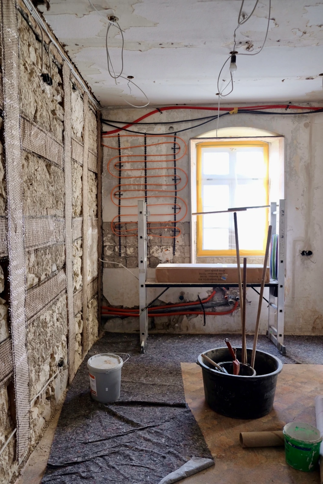 Sanierung des alten Pfarrhauses