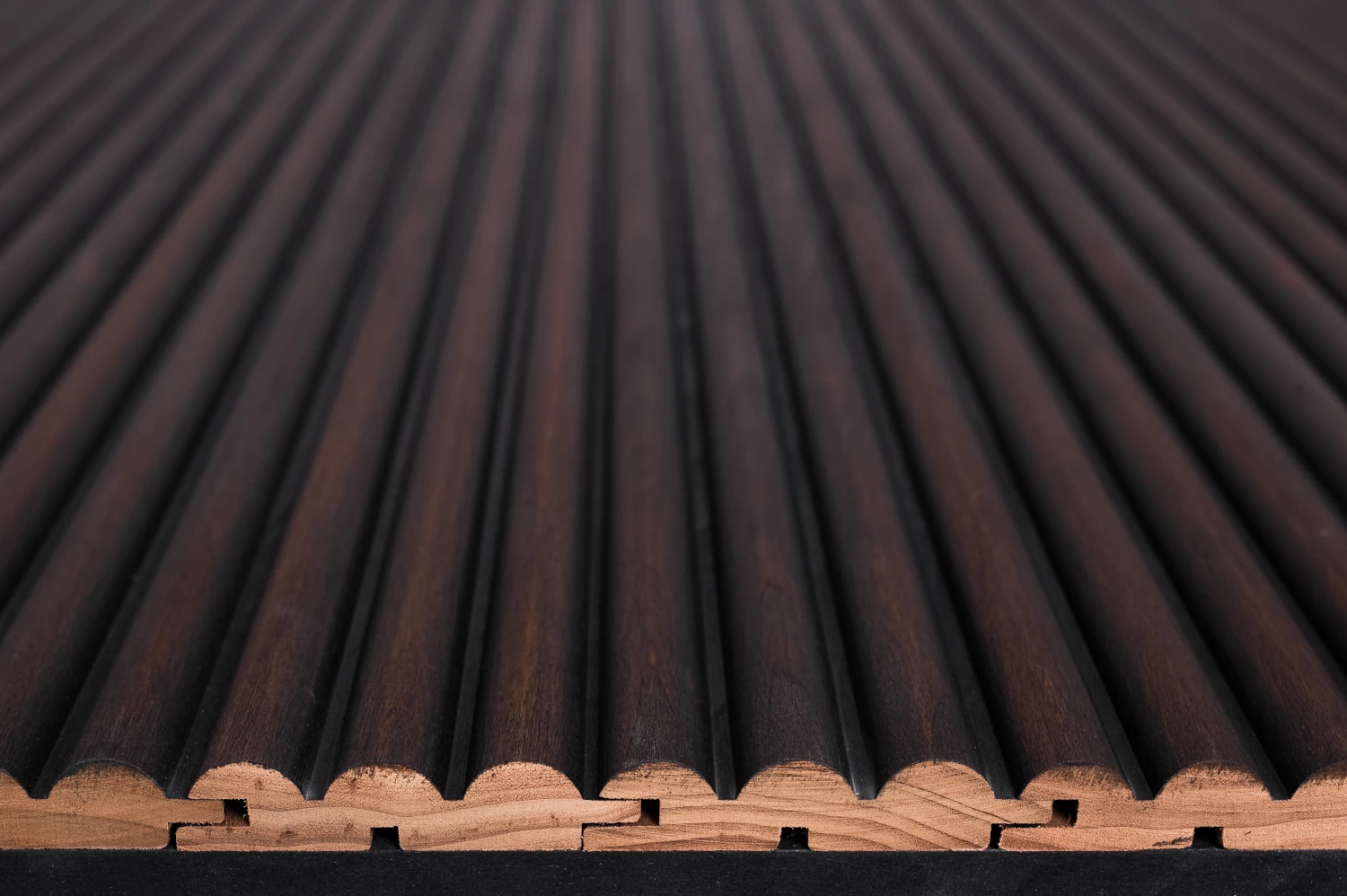 Wandpaneele Wave Weathered Bronze Wandpaneele Wave Weathered Bronze