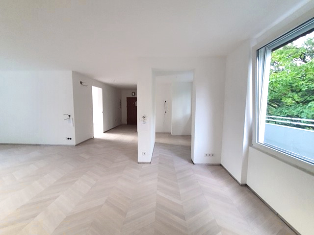 Chevron Massivholz, weißes Parkett