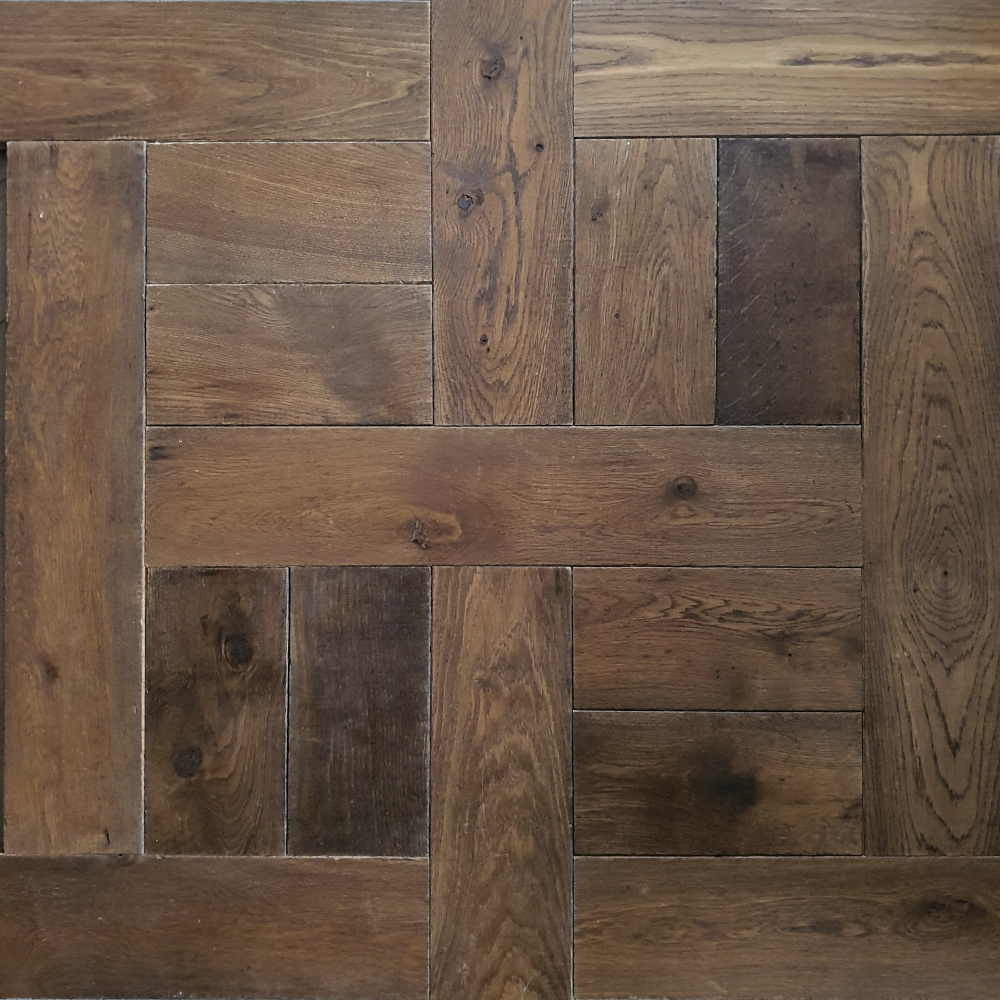 Designparkett Flechtmuster (Rechteck) Unique Designparkett: Flechtmuster (Rechteck)