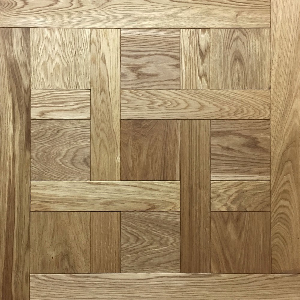 Tafelparkett Chantilly, Eiche, pigmentiertes Hartwachsöl, 650 x 650 mm Parkett-Tafel