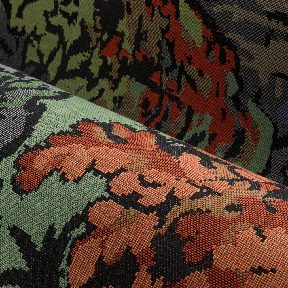 Riverbank – Ponceau – 90515 Tapete mit Wandteppich-Optik