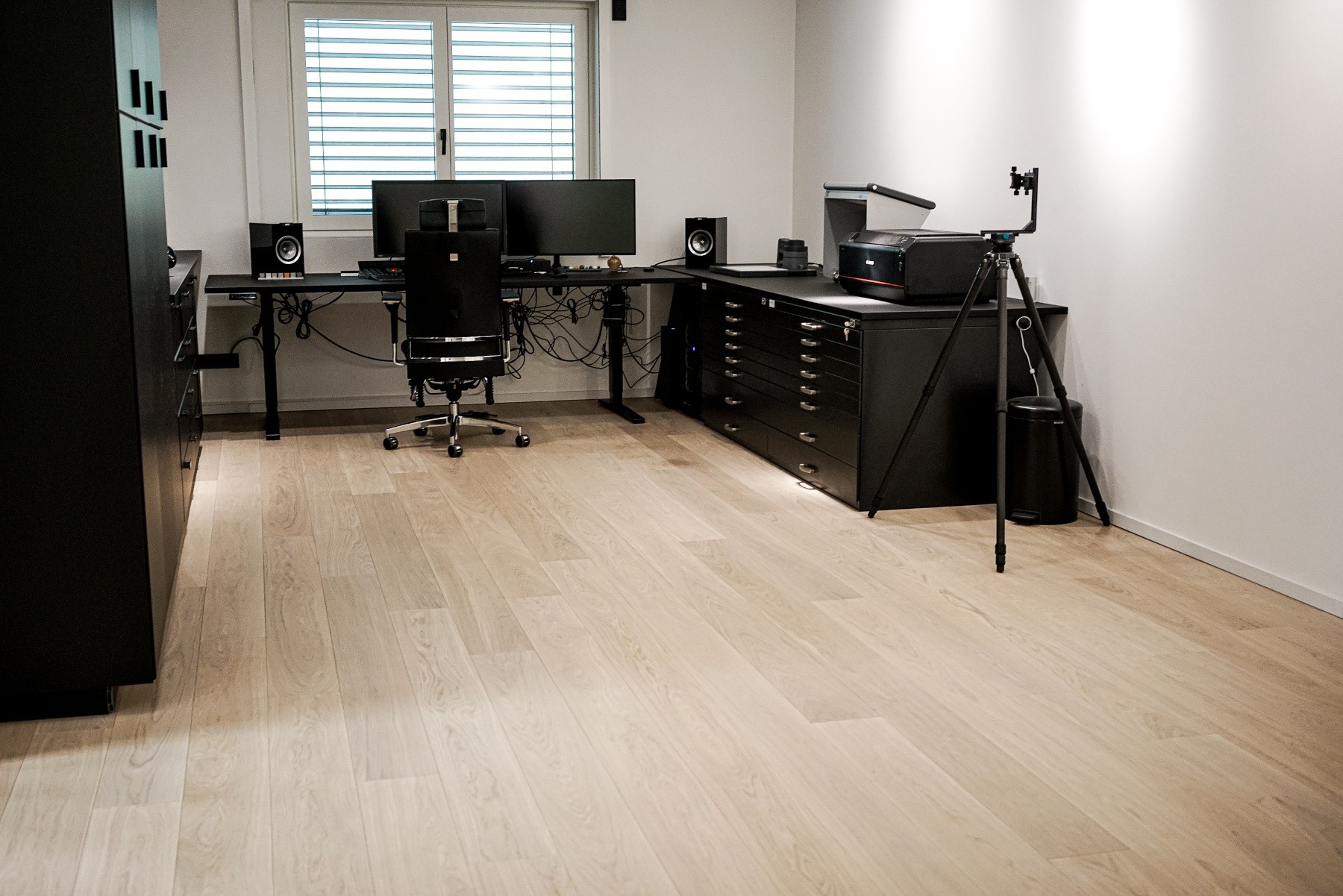 Landhausdielen Eiche Superwhite Helle Eichendielen Büro