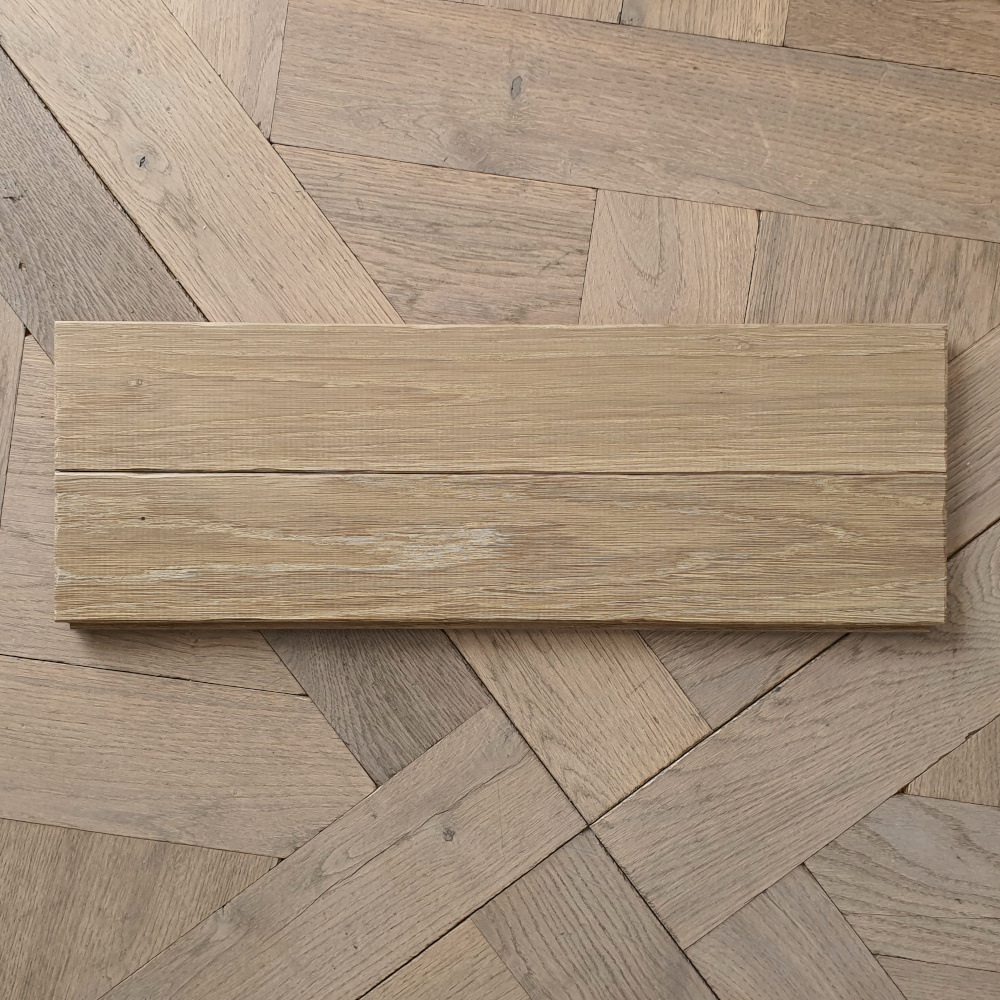 Aktion: Fischgrät Eiche massiv geräuchert - Smoky Horse Räuchereiche