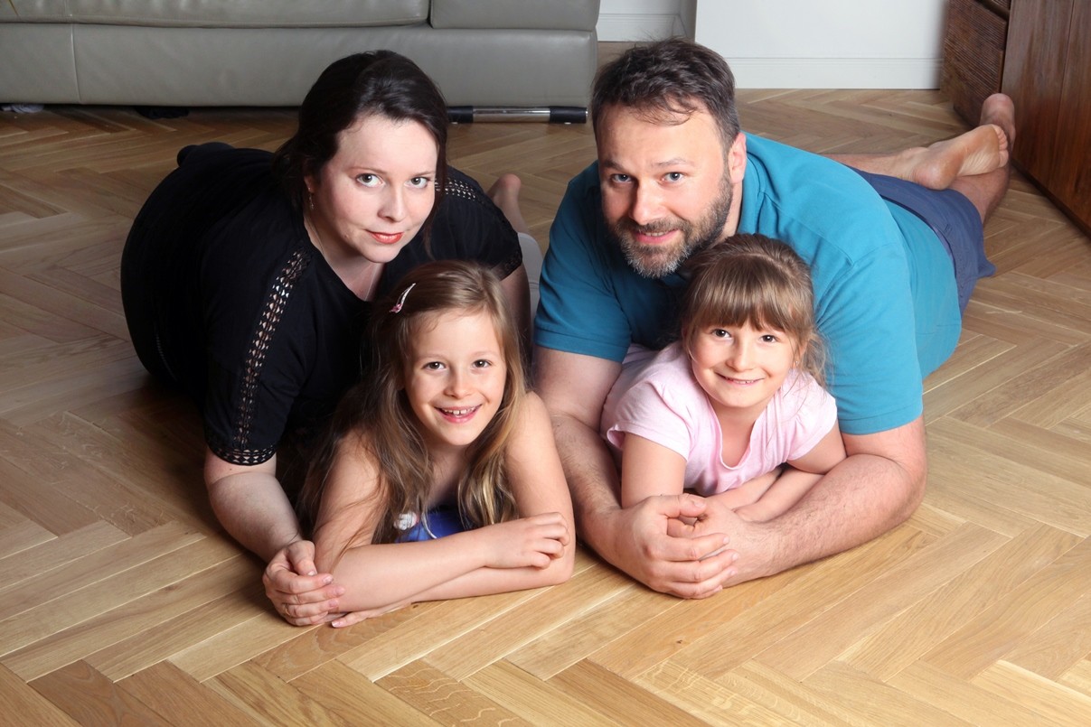 Familie Krawietz Familie Krawietz im renovierten Zuhause