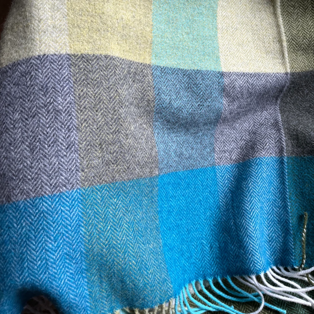Blocks Red and Green Foxford Plaid Lambswool kaufen