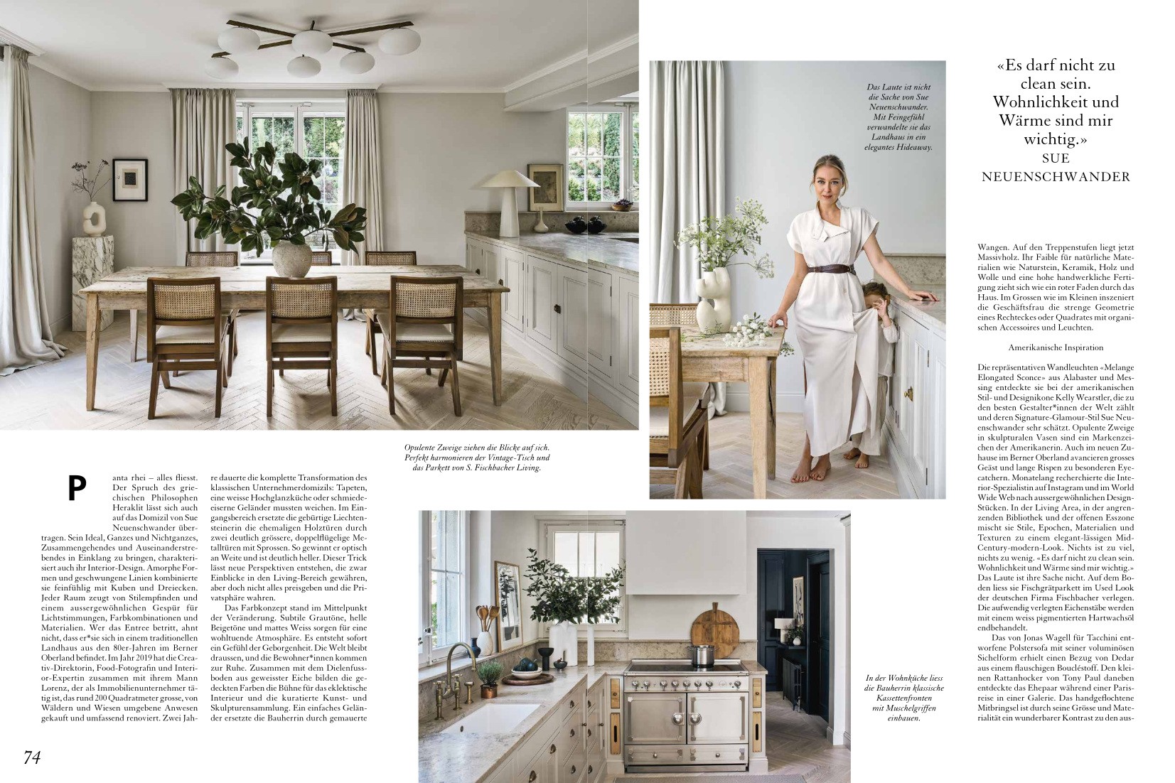 Parkett Noblesse Polar White in "Das ideale Heim" Presseartikel