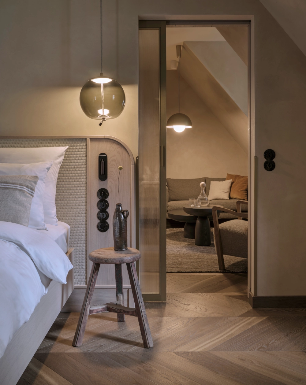 Chevron Räuchereiche München Hotel Pfistermühle