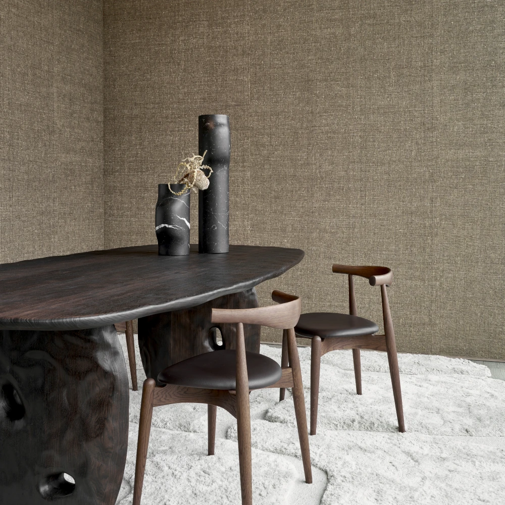 Katia Silk – Sandcastle – 86500 Wohnzimmer mit Seidentapete