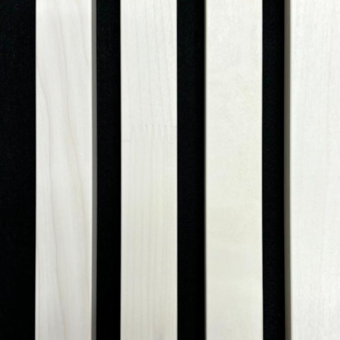 Espe Transparentweiß - Akustikpaneele aus Massivholz Espe Transparentweiß - Akustikpaneele aus Massivholz