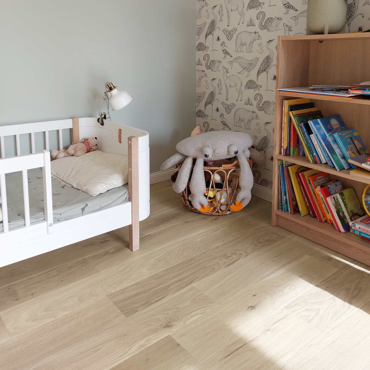 Dielen Eiche Natural White Helle Eichendielen Kinderzimmer