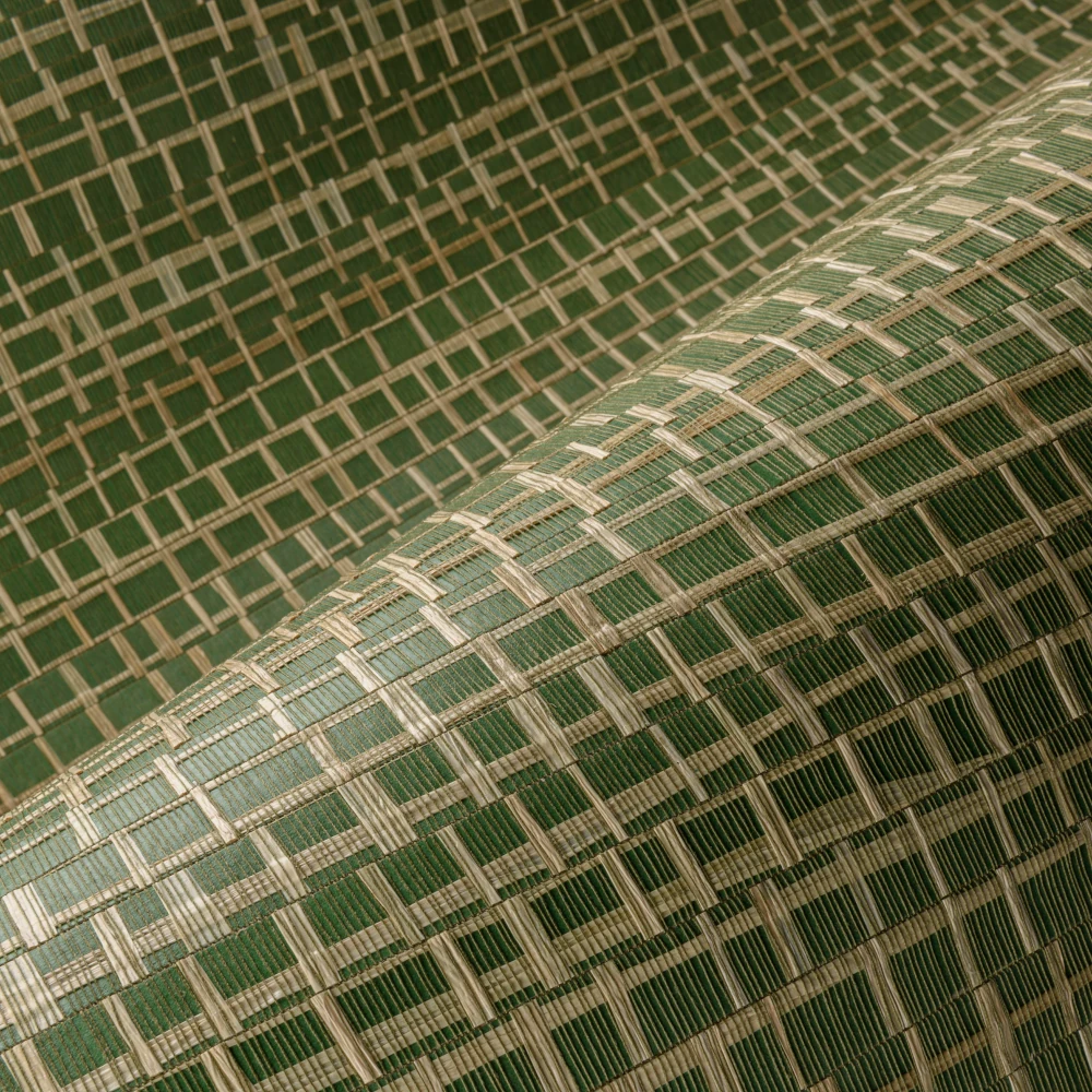 Ruban – Palmier – 48070 Exklusive Tapete aus Bast