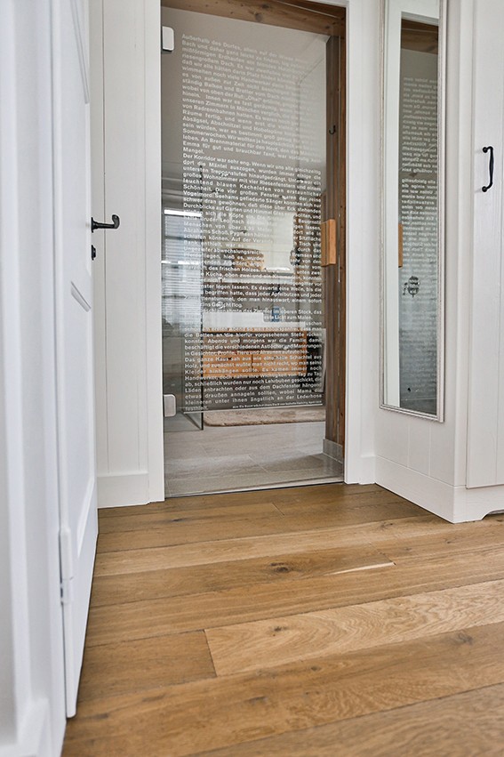 Landhausdielen Räuchereiche Antik Perpignan  Historisches Seehaus Antikparkett