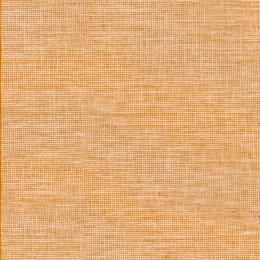 Le Raphia Tissé – Mandarine – 26746 Exklusive Tapete aus Raffiabast