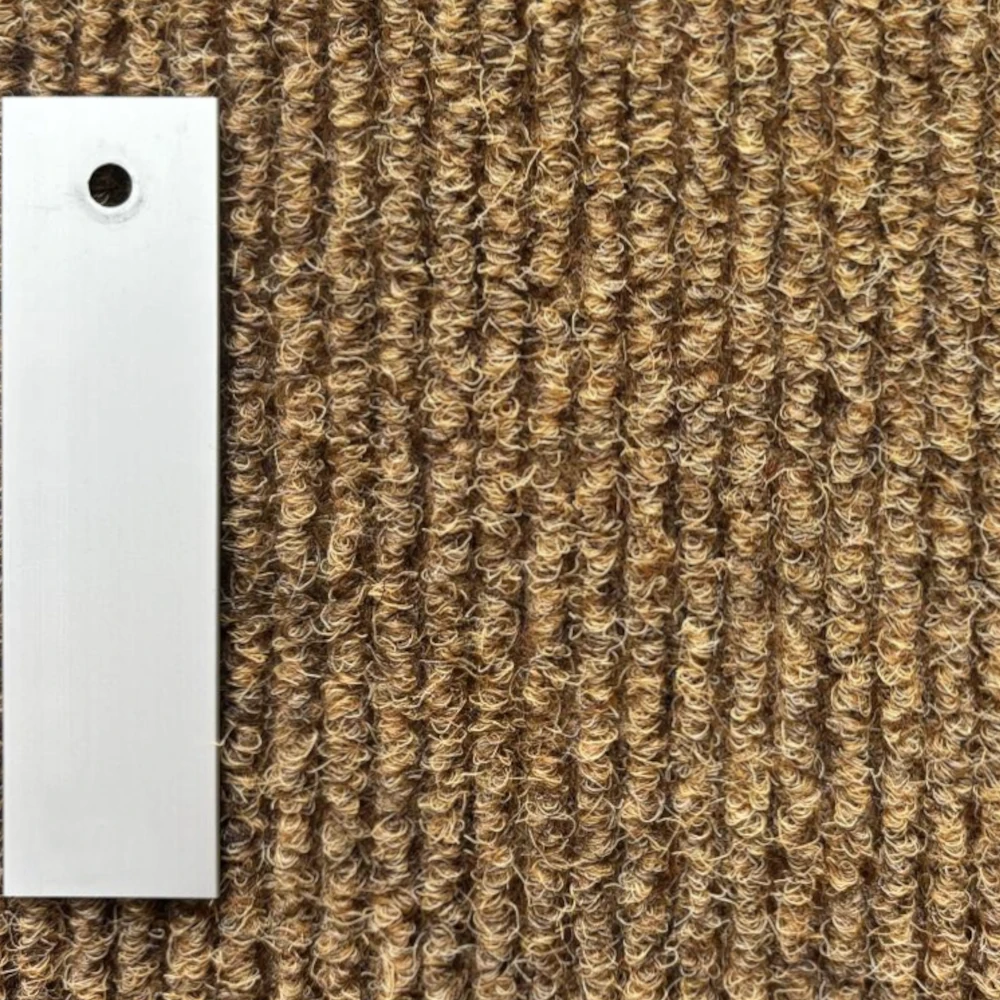 Alu / Rips Camel - bodenebene Sauberlaufmatte