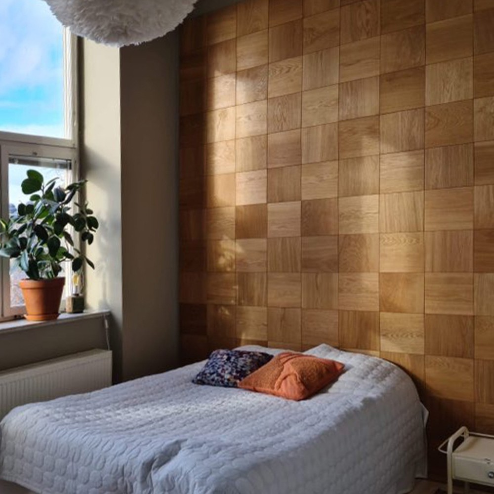 Wandverkleidung Holz Exclusiv 2D Schlafzimmer