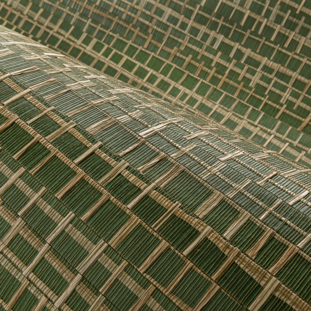 Ruban – Palmier – 48070 Exklusive Tapete aus Bast