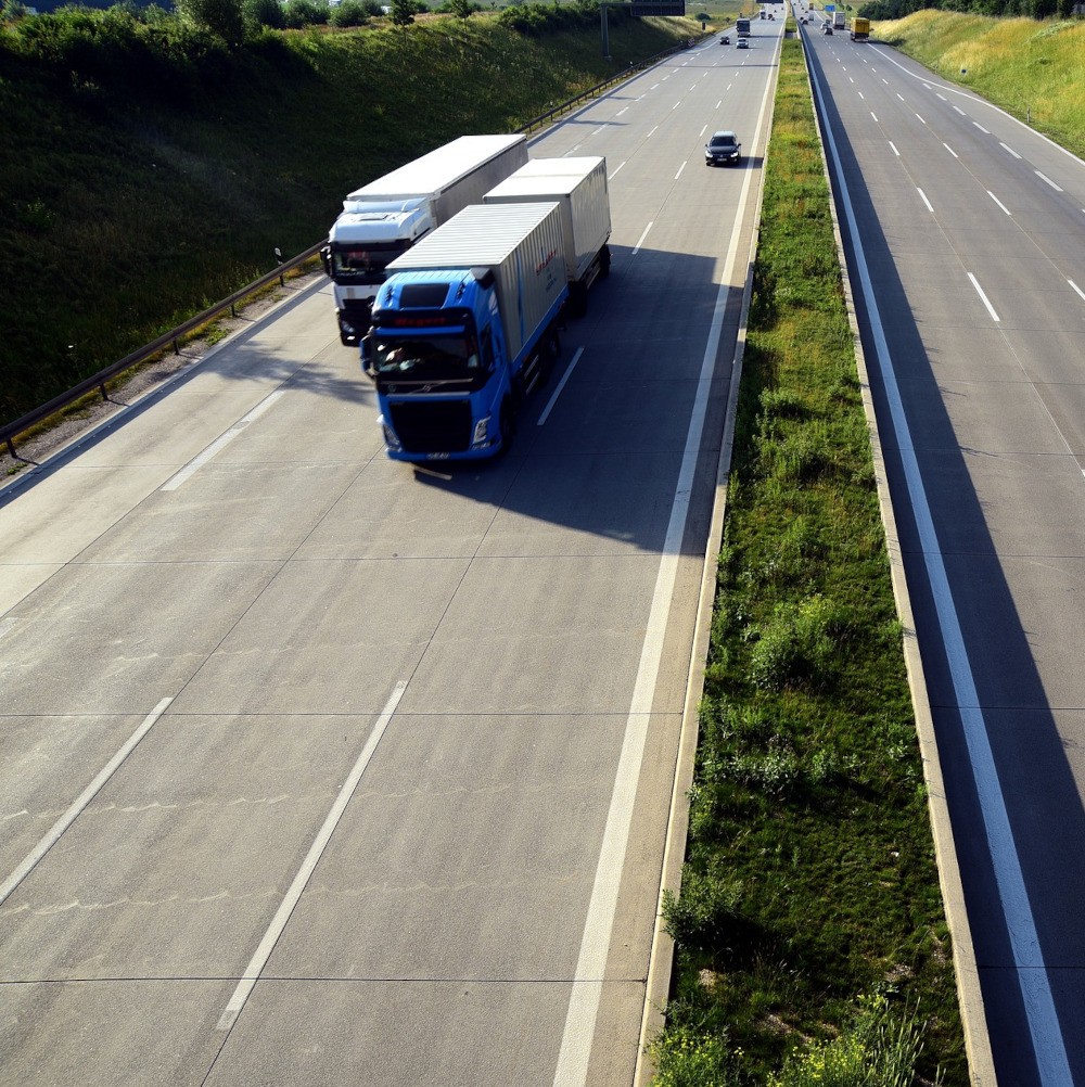 Transport per LKW Spedition