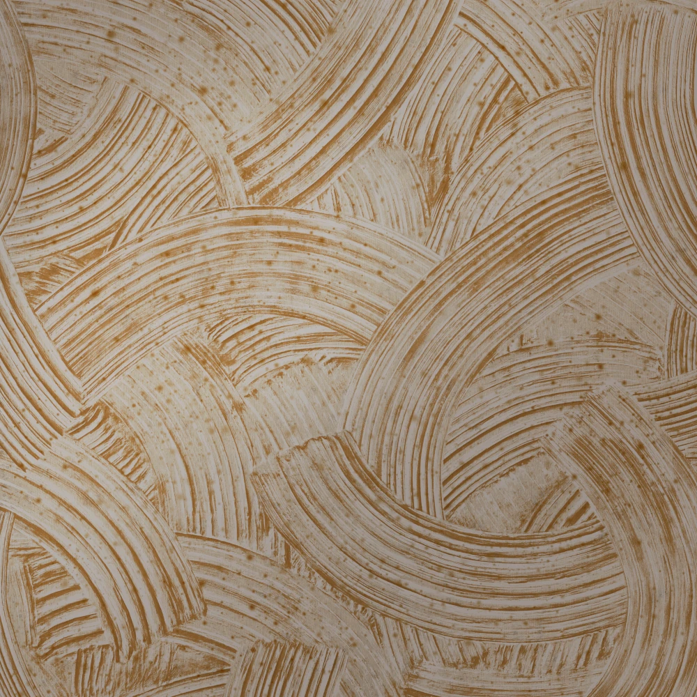 Impasto – Shiny Taupe – 60102 Metaltapete mit Impasto-Muster