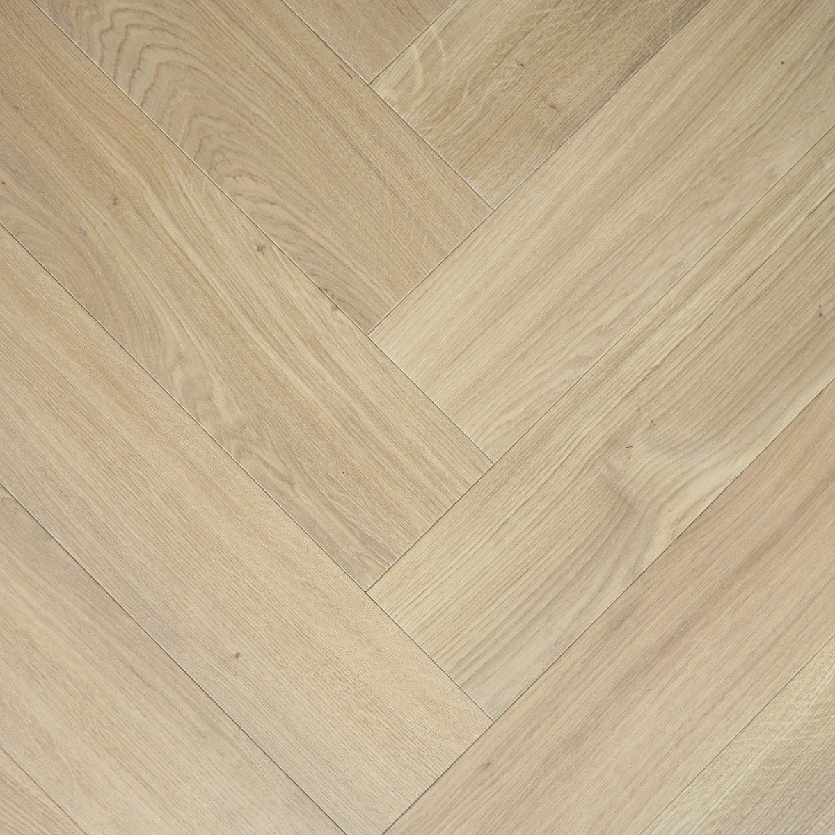 Stabgröße 12 x 135 x 675 mm, Fischgrät Eiche Natural White Select Stabgröße Fischgrätstab