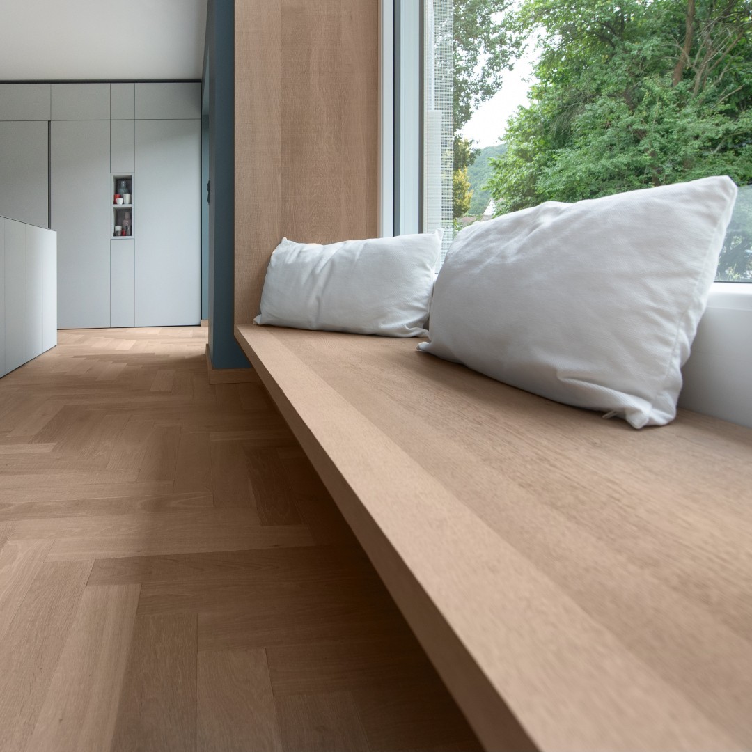 Treppe Eiche Cristal Grey