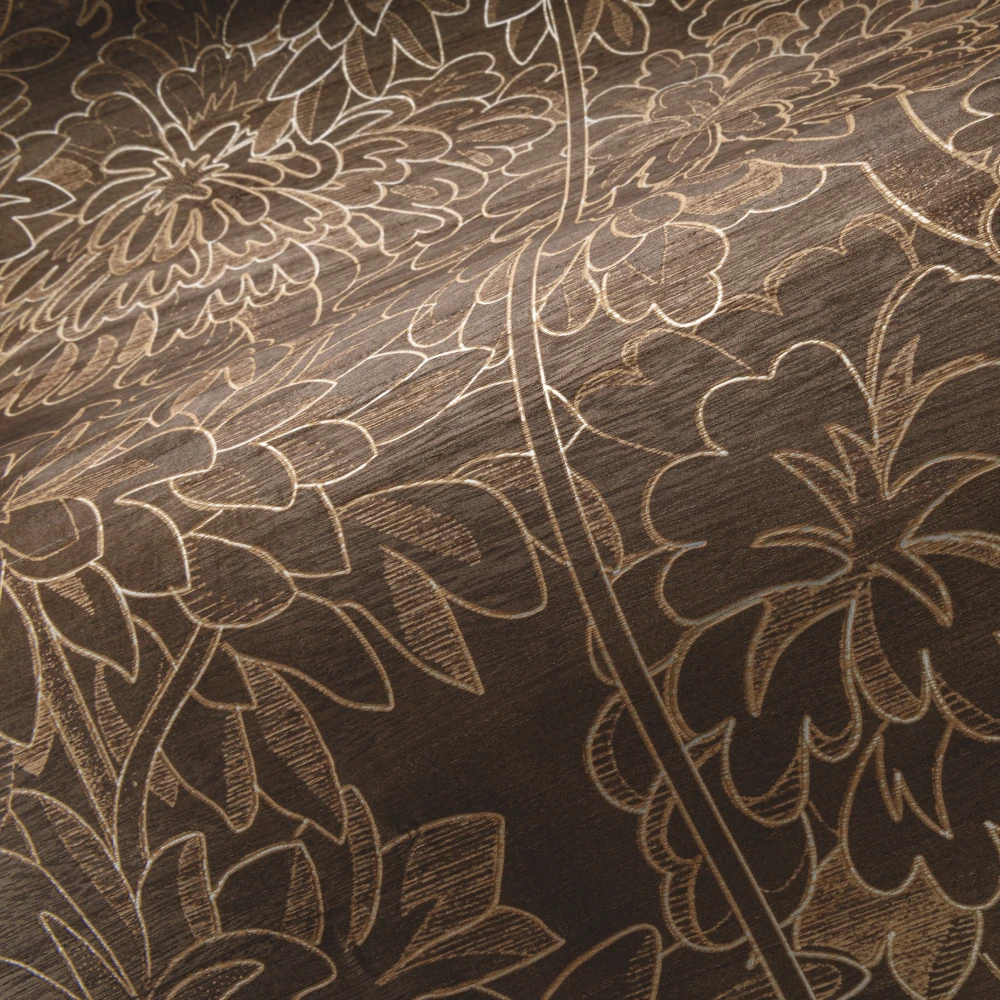 Ajoura – Walnut – 48060 Echtholztapete