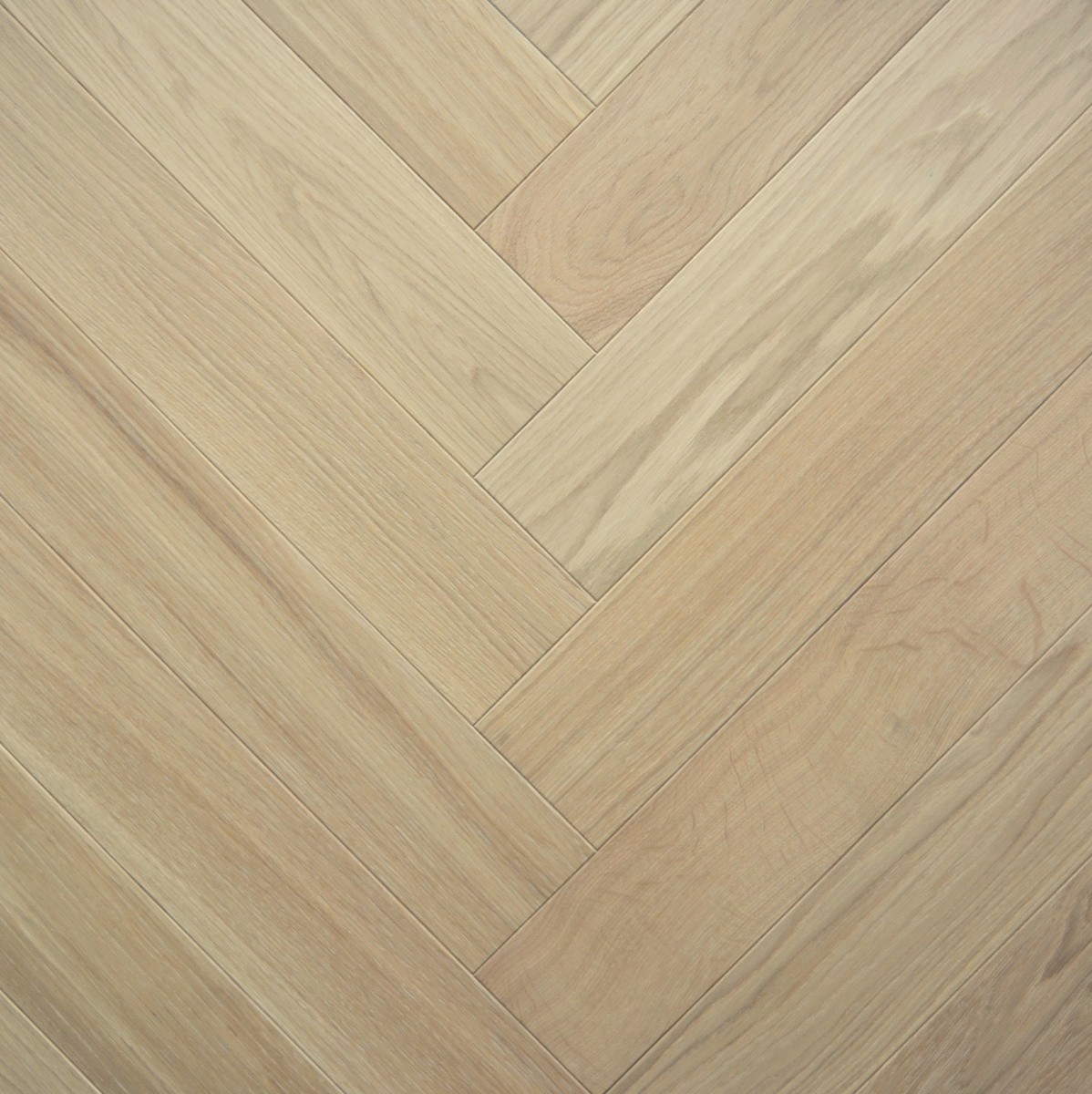 Stabgröße 15 x 100 x 700 mm, Fischgrät Eiche Natural White Premium Stabgröße Fischgrätstab