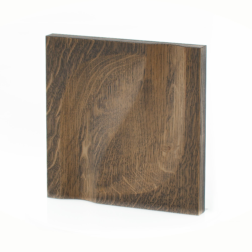 Wanddesign Exklusiv: Flow 3D, Eiche Schwarzbraun Wandverkleidung Wall Panels Oak dark