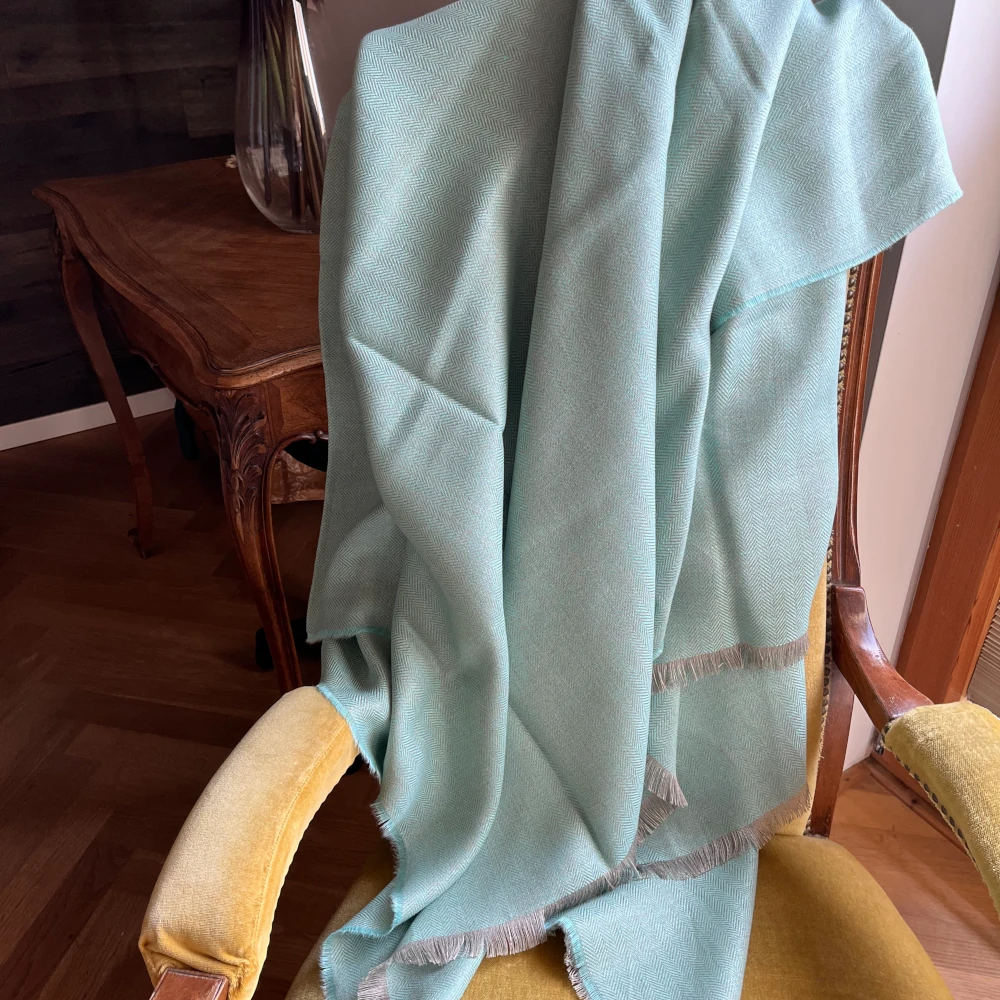 Decke aus irischem Leinen - Mint Decke aus irischem Leinen - Mint