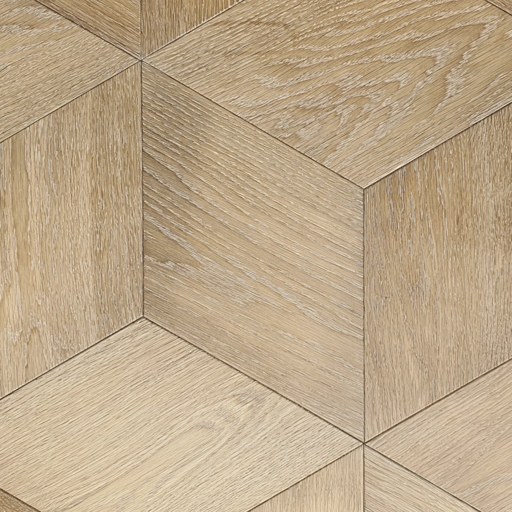 Designparkett Raute, Eiche Camel Räuchereiche, Designparkett