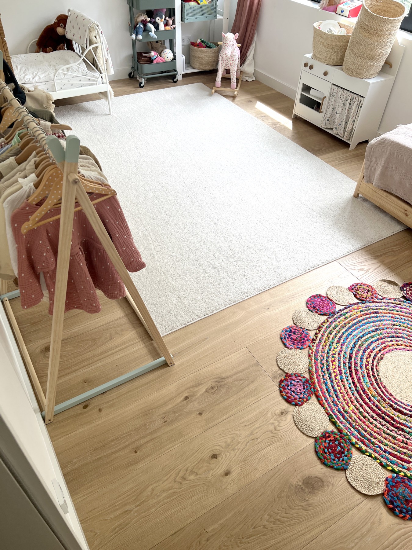 Helle Eichendielen im Farbton Clear White Landhausdielen Eiche im Familienheim