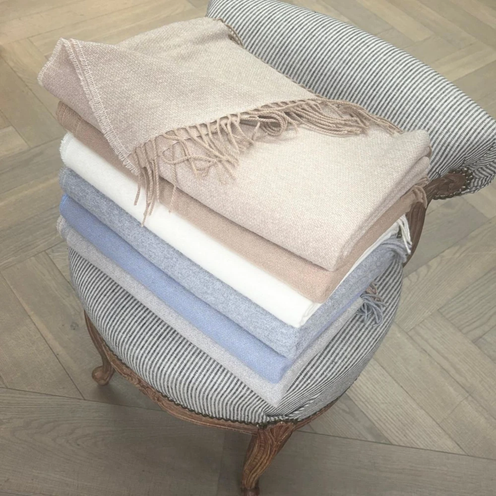 Plaids 100% Cashmere Decken aus Cashmere Wolle