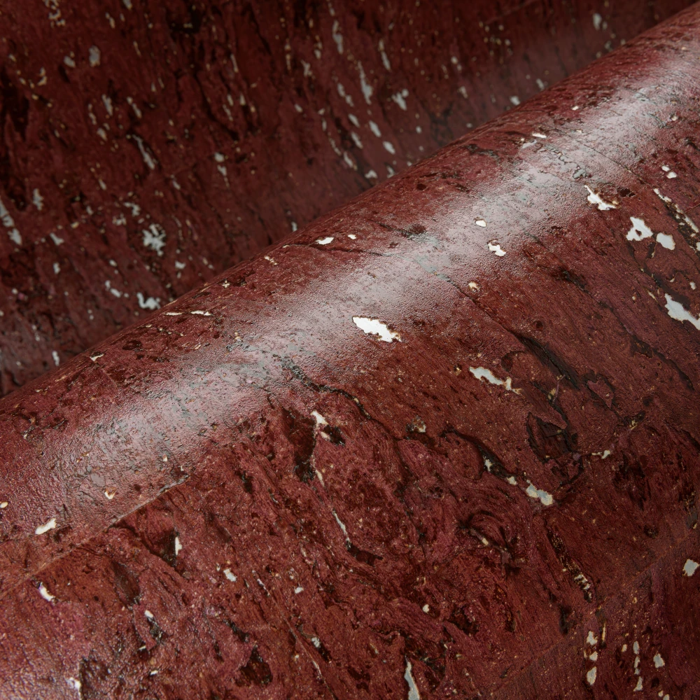 Alentejo Cork – Burgundy – 90590 Exklusive Wandtapete aus Kork