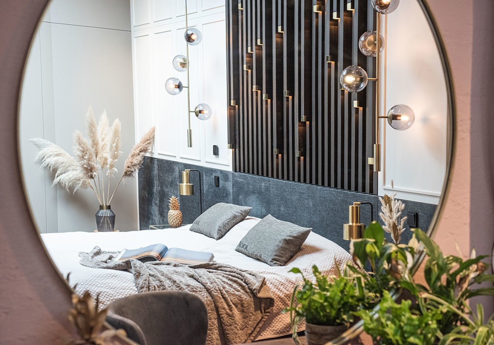 Französisches Fischgrät Eiche Colombian im Loft Chevron Räuchereiche Sanierung