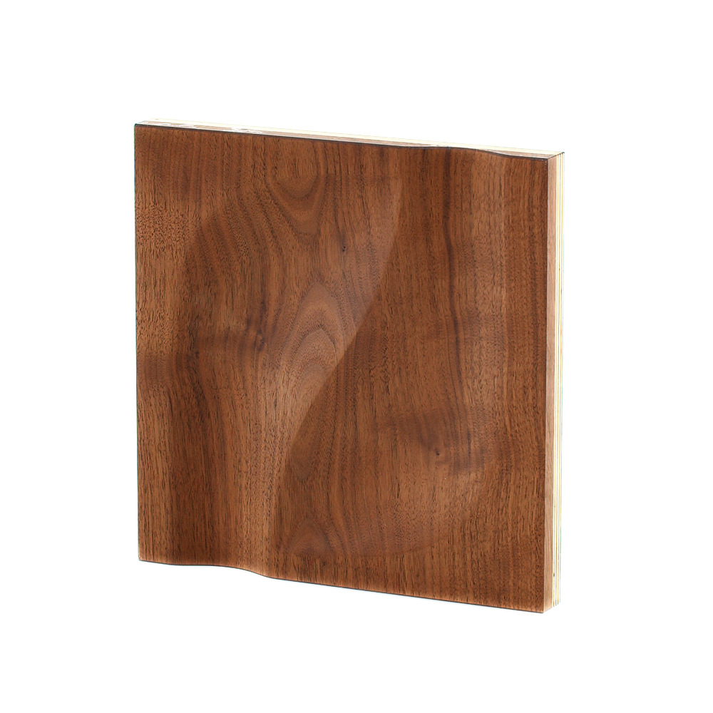 Wanddesign Exklusiv: Flow 3D, American Walnut Wandverkleidung Wall Panels Walnut