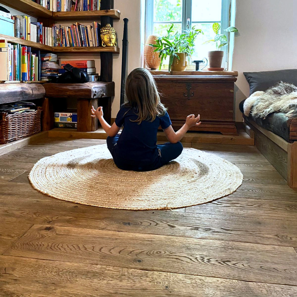 Wirtshausboden Avignon im Eiche Massivdielen Dielenboden