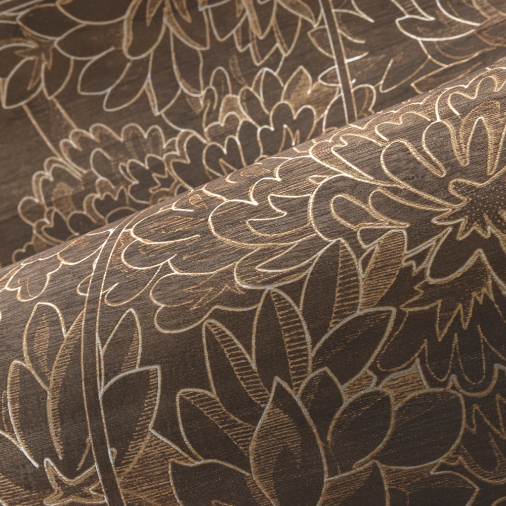 Ajoura – Walnut – 48060 Echtholztapete