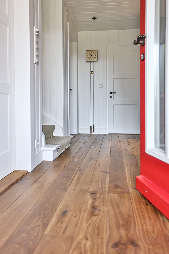 Landhausdielen Räuchereiche Antik Perpignan  Historisches Seehaus Antikparkett