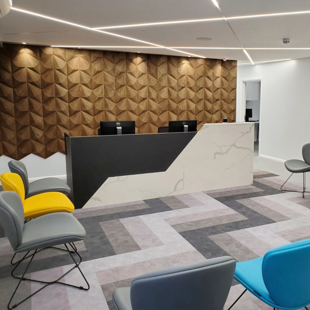 Diamant (3D) - Wand-Design Exklusiv 