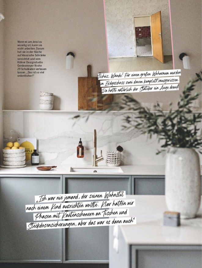 Eiche Antik Creamy Horse im Couch Magazin Presseartikel