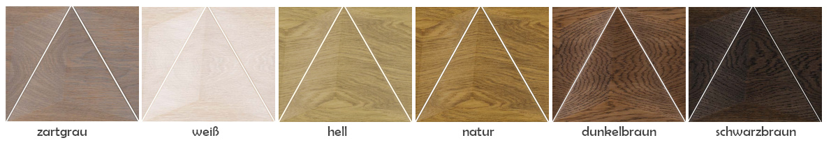 Design Wandverkleidung - Farbpalette